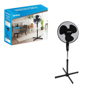 16" Oscillating Stand Fan - Black BML L249HJ