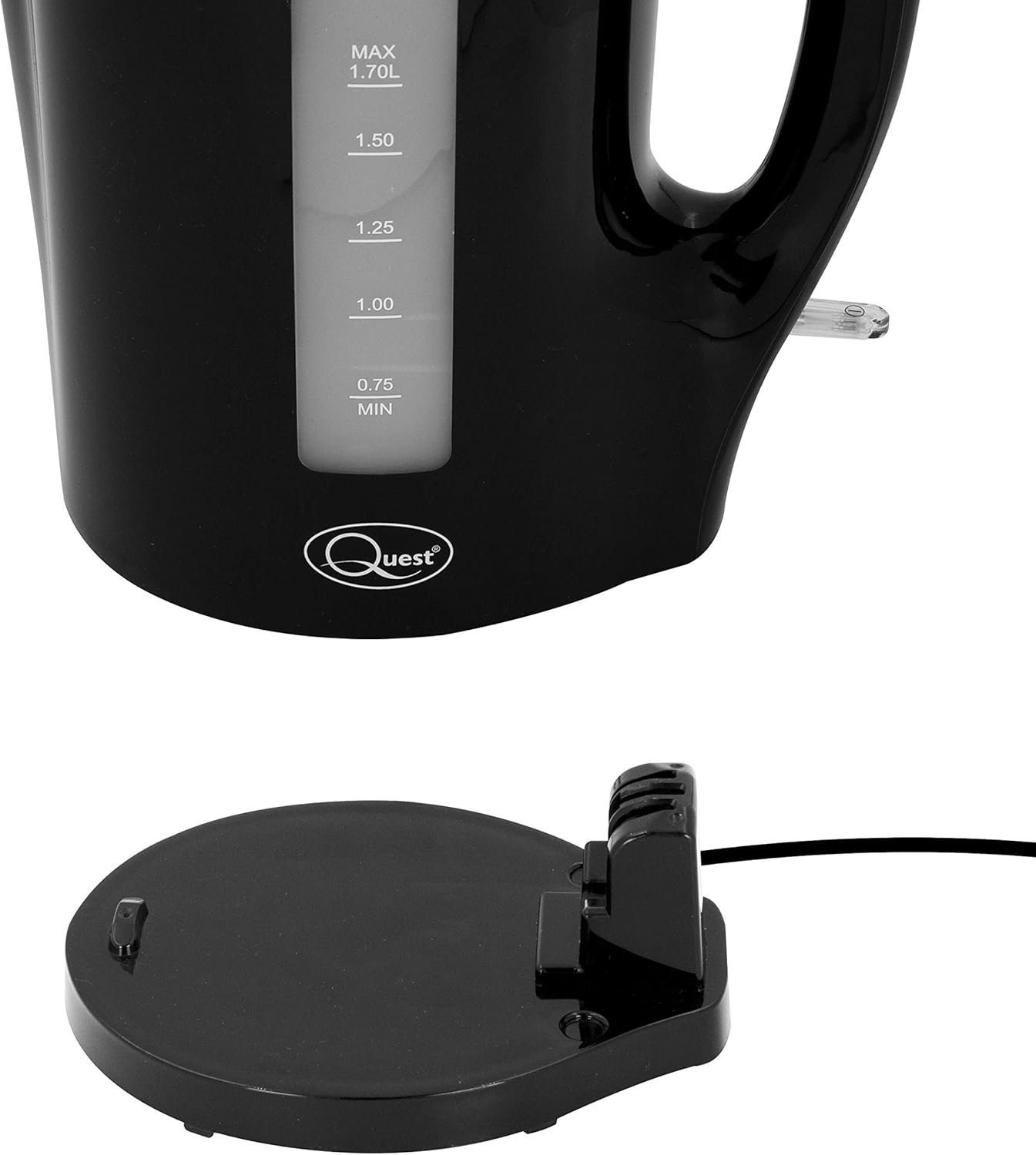 Quest 1.7L Jug Kettle - Black -35109