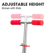 Xootz folding Scooter led wheels - Red TY5716