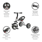 XootzTrike - Silver TY5900SV