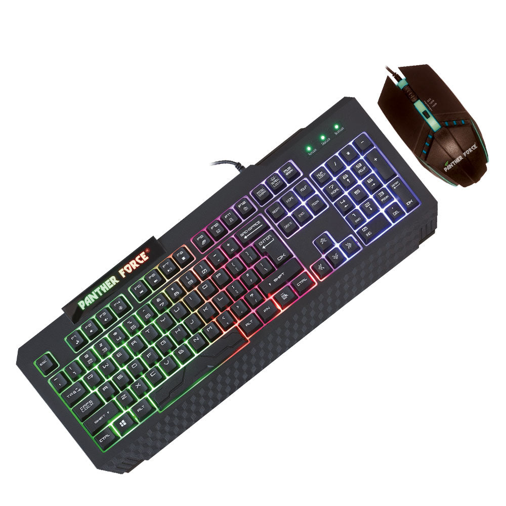 PF139 - Gaming Combo – RGB Keyboard & High-DPI Mouse Plug & Play – RNJ ...