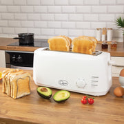 4 Slice Cool Touch Toaster - White