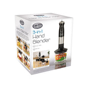 3 in 1 Stick Blender - Black/Silver