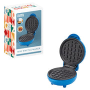 Global Gizmos 12cm Waffle Maker - Blue - 37609