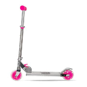 Xootz Folding Scooter with LED Wheels – Pink (TY5718)