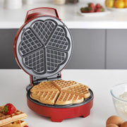 Global Gizmos Heart Waffle Maker - 37559