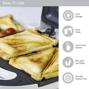 Quest Sandwich Maker White-35139