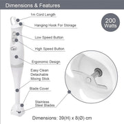 Quest Stick Blender - 2 Speed - 35090