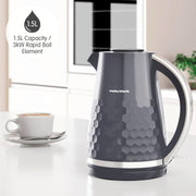 Morphy Richard 1.5L Hive Kettle grey - 108273