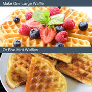 Global Gizmos Heart Waffle Maker - 37559