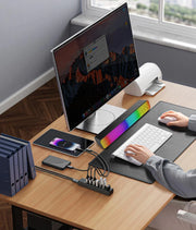 Wye Wave RGB Light Deep Bass Wireless Portable Speaker- SKR09
