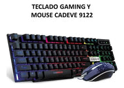 Wireless gaming keyboard with mouse Cadeve 9122