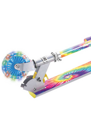 Ozbozz Tie Dye Scooter With Flashing Wheels - SV20890