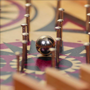 Tobar Wooden Deluxe Pinball Game- 13092