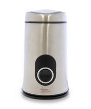 KitchenPerfected 150w 50g Spice / Coffee Grinder - Brushed Steel