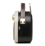 Lloytron 3 Band 'Acapulco' Rechargeable Portable Radio + MusicStream - Cream