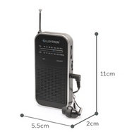 Lloytron 2 Band ''Galaxy'' Personal Radio with Earbuds