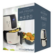 KitchenPerfected 4.0Ltr Digi-Touch Air Fryer (Family Size) - Cream
