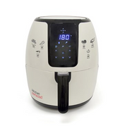 KitchenPerfected 4.0Ltr Digi-Touch Air Fryer (Family Size) - Cream