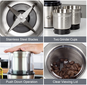 Quest Wet & Dry Grinder - 200w - 80g Capacity - 34170