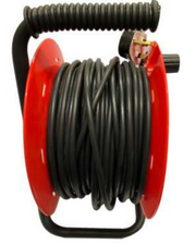 PowerPlus 25 Metre 4 Gang 13amp Cable Reel - 1124est