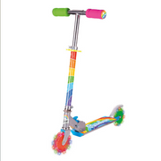 Ozbozz Rainbow Scooter With Flashing Wheels - SV20891