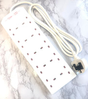 10 WAY 2Metre Multi Socket outlet