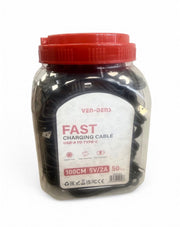 Fast Charging Cable USB-A To Type-C JAR 50pcs