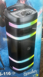 Extra Bass  Speaker BS-116 with led lights
