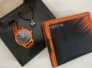 Tikkers  Sport Gift Set watch, wallet & necklace
