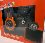 Tikkers  Sport Gift Set watch, wallet & necklace
