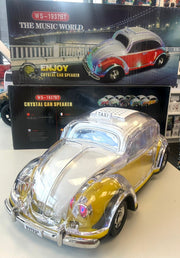Crystal car speaker with lights WS-1937BT