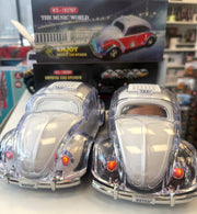 Crystal car speaker with lights WS-1937BT