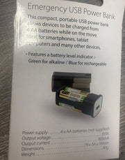 Emergency USB Power Bank