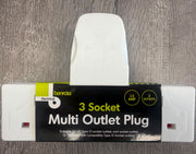 3 socket Multi Outlet Plug