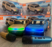 LED BT Karaoke car speaker with microphone P378S