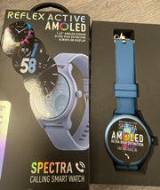 REFLEX ACTIVE SPECTRA AMOLED CALLING SMART WATCH BLUE