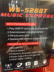 WSTER music express speaker