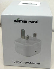 PF74- PANTHER FORCE 20W TYPE-C MAIN PLUG (STRAIGHT PIN)