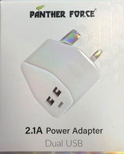 PF73- PANTHER FORCE 2.4AMP DUAL USB PLUG