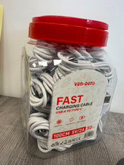 Fast Charging Cable USB-A To Type-C JAR 50pcs