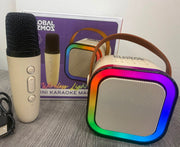 Wireless Karaoke Machine w/Lights Mic 54959