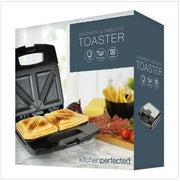 2 Slice Sandwich & Omelette Maker - Black Steel