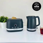 Hamilton Beach Ella 2-slice toaster charcoal