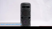 LED Party Speaker with Microphone 40cm Karaoke Gift