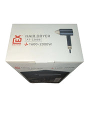 ExtraStar Ionic Hair Dryer 2 Speed Cool Shot DC Motor Black