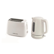 Hamilton Beach Kettle and Toaster set cream