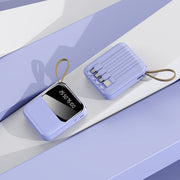 Wye Flux CableMate 10000mAh PD Power Bank PRPL- TG-PB25-10K-PRPL